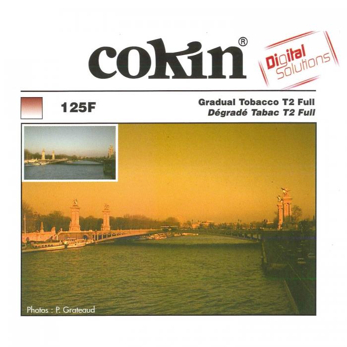 Square and Rectangular Filters - Cokin Filter X125F Gradual Tobacco T2-Full - quick order from manufacturer