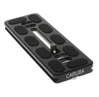 Tripod Accessories - Caruba Tripod Plate PU120 Universal Quick Release Plate - quick order from manufacturerTripod Accessories - Caruba Tripod Plate PU120 Universal Quick Release Plate - quick order from manufacturer