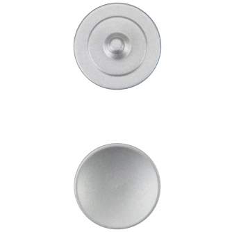 Sortimenta jaunumi - Caruba Soft Release Button (Silver) - ātri pasūtīt no ražotāja