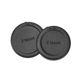 Camera Protectors - Caruba Rear Lens and Body Cap for Nikon Z-Mount - quick order from manufacturer