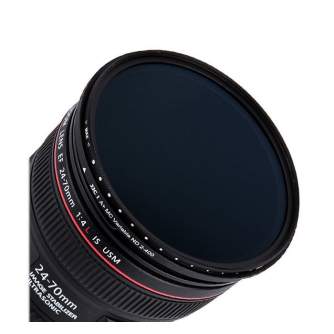 Neutral Density Filters - JJC F-NDV55 Variable ND Filter (ND2-400) - buy today in store and with delivery