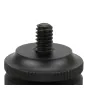 Новые товары - Caruba Hot Shoe Adapter - Universal Hot Shoe -> 1/4" Male Screw Thread (with Spacer) Black - быстрый заказ от про