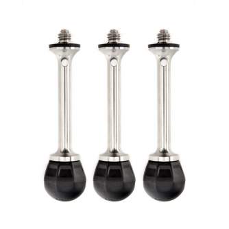 Аксессуары штативов - 3 Legged Thing VANZ Set of 3 Combine Spikes & Rubber Feet(1/4"-20 screws and - быстрый заказ от производи