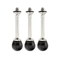 Tripod Accessories - 3 Legged Thing VANZ Set of 3 Combine Spikes & Rubber Feet(1/4"-20 screws and - quick order from manufacturerTripod Accessories - 3 Legged Thing VANZ Set of 3 Combine Spikes & Rubber Feet(1/4"-20 screws and - quick order from manufacturer