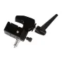 Caruba Screw Clamp Big D44469 with adjustable metal handle and wedge insert for securing to tubes or flat surfaces
