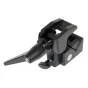 Caruba Screw Clamp Big D44469 with metal handle and adjustable wedge insert for securing camera arms to tubes or flat surfaces