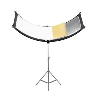 New products - Caruba Curved Face Reflector Pro Kit - 180cm x 65cm (incl extended-set) - quick order from manufacturer
