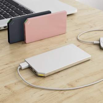 Power Banks - Allocacoc PowerBank Slim Aluminum 5000mAh Zilver - quick order from manufacturer