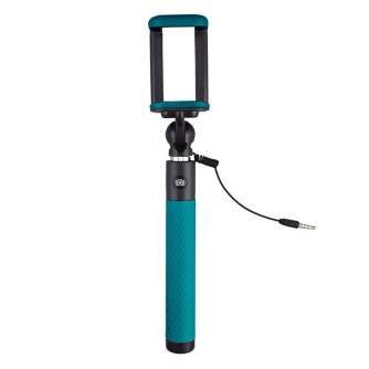 Sortimenta jaunumi - Caruba Selfie Stick Plug & Play - Blue - ātri pasūtīt no ražotāja