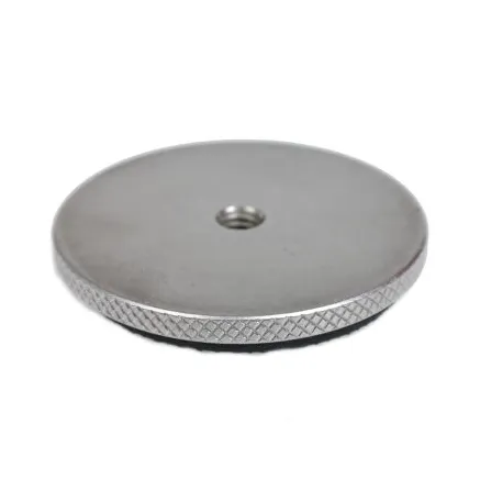 Caruba adapterschroef 3/8M 1/4F met rubber dekplaat AS 3