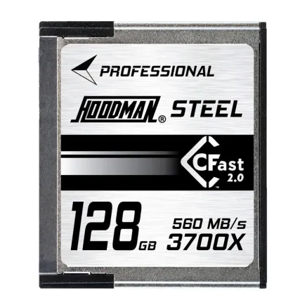Hoodman CFast 128GB 2.0 3700X U3 4K HSCFAST128