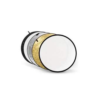 Складные отражатели - Godox 5 in 1 Reflectiescherm Goud, Zilver, Zwart, Wit, Transparant 60cm RFT 05 6060 - быстрый заказ от производителя Лучший выбор профессионалов