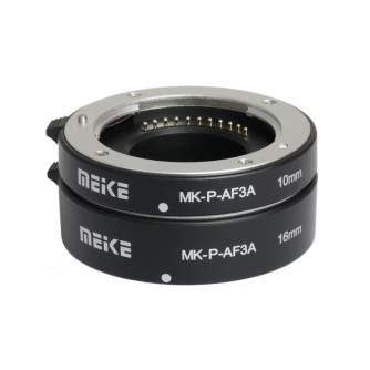 Makro fotografēšana - Meike Extension Tube Set - Micro 4/3 - ātri pasūtīt no ražotāja