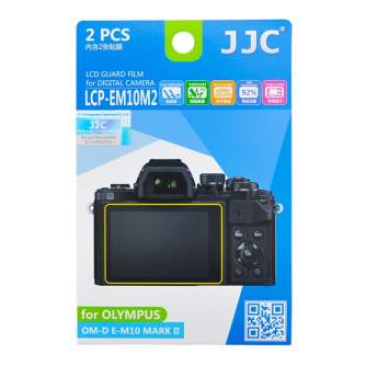 Kameru aizsargi - JJC LCP-EM10M2 Screen Protector - ātri pasūtīt no ražotāja
