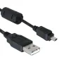Rigu aksesuāri - Caruba USB 2.0 A Male - Mini Male 8-pin (UC-E6 for Nikon) 1 meter - ātri pasūtīt no ražotāja