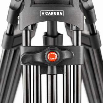 New products - Caruba Videostar 180 Pro Videostatief + vloeistof gedempte kop - quick order from manufacturer