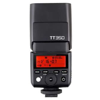 Kameras zibspuldzes - Godox Speedlite TT350 Olympus/Panasonic - ātri pasūtīt no ražotāja