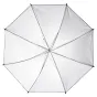 Foto lietussargi - Caruba Flash Umbrella White/Black 109cm - ātri pasūtīt no ražotāja