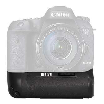 Kameru bateriju gripi - Meike Battery Grip Canon EOS 7D MKII (BG-E16) - ātri pasūtīt no ražotāja