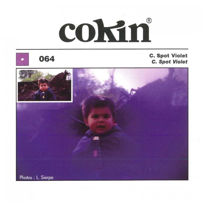 Square and Rectangular Filters - Cokin Filter P064 C.Spot Violet - quick order from manufacturer