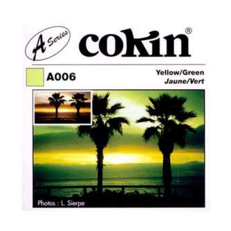 Kvadrātiskie filtri - Cokin Filter A006 Yellow Green - ātri pasūtīt no ražotāja