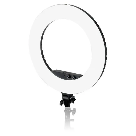 Caruba Round Vlogger 18 inch LED Set PRO met Tas Zwart LF R480
