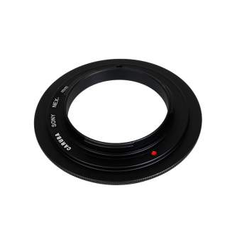 Objektīvu adapteri - Caruba Reverse Ring Sony NEX - 72mm - ātri pasūtīt no ražotāja