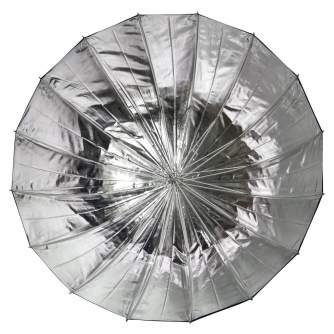 Foto lietussargi - Caruba Deep Umbrella Silver/Black 85 cm - ātri pasūtīt no ražotāja