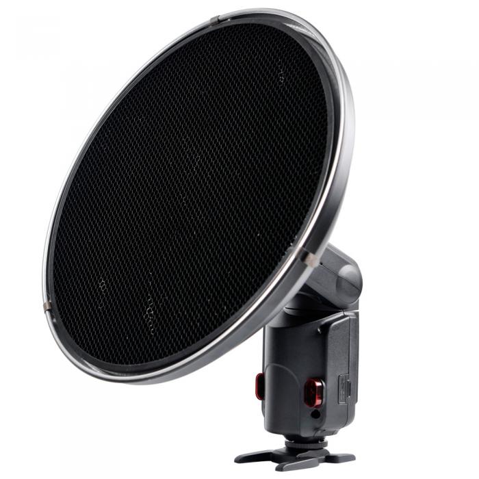 Barndoors Snoots & Grids - Godox Witstro Beauty Dish 305x115mm + Grid - quick order from manufacturer