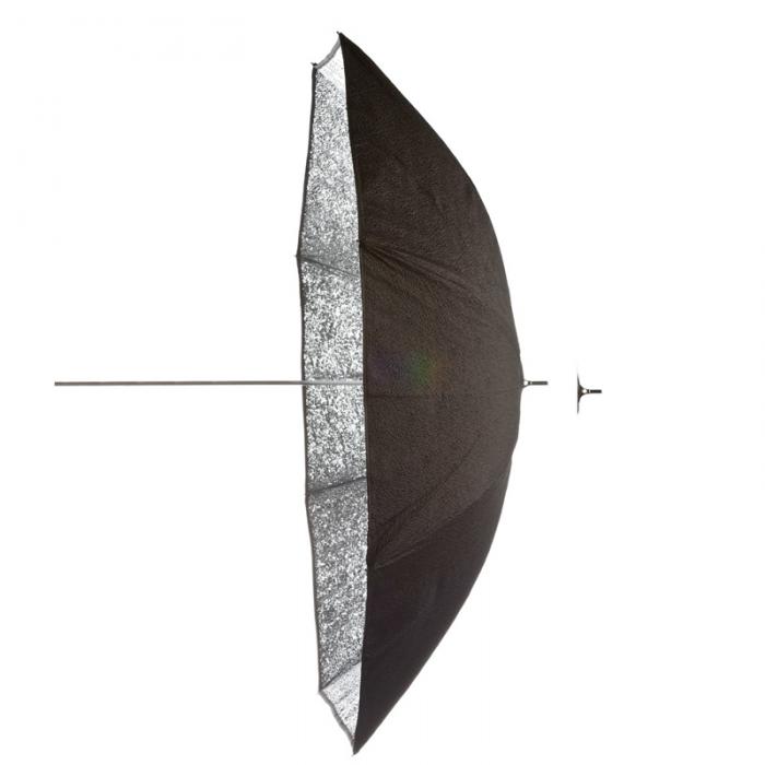 Foto lietussargi - Godox 150cm Flash Umbrella Black/Silver - ātri pasūtīt no ražotāja