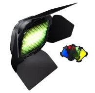 Barndoors Snoots & Grids - Godox Barndoor Kit AD200 BD-07 with Filters and Grid - buy today in Master Foto store and with deliveryBarndoors Snoots & Grids - Godox Barndoor Kit AD200 BD-07 with Filters and Grid - buy today in Master Foto store and with delivery