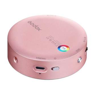Новые товары - Godox R1 Mobile RGB LED light (Pink body) - быстрый заказ от производителя