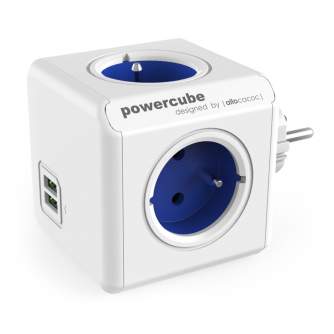 AC Adapters, Power Cords - Allocacoc PowerCube Original USB Blauw (FR) - quick order from manufacturer