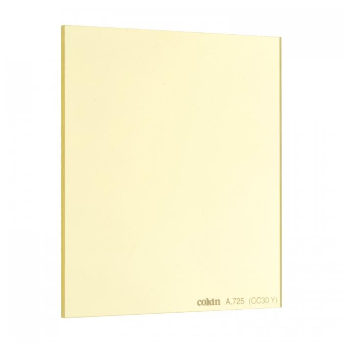 Square and Rectangular Filters - Cokin Filter A725 Yellow CC (CC30Y) - quick order from manufacturer