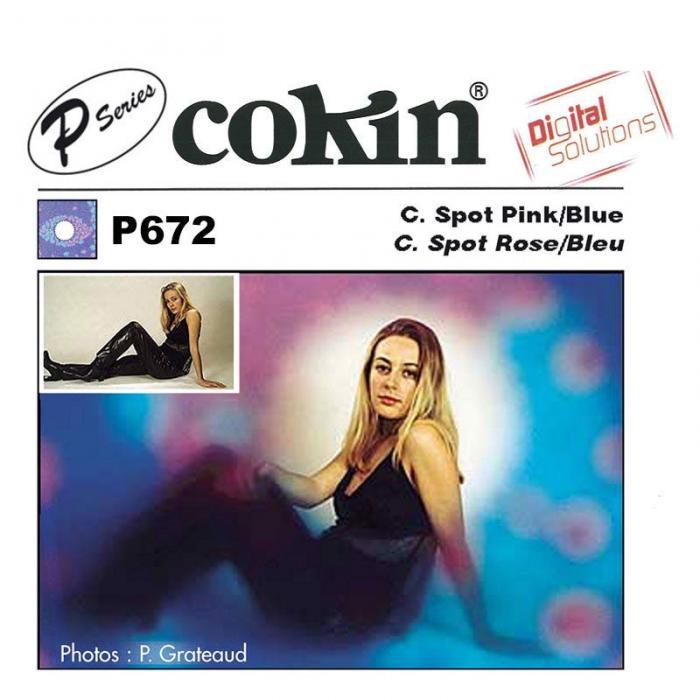 Квадратные фильтры - Cokin Filter P672 C.Spot Pink/Blue - быстрый заказ от производителя