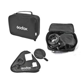 Sortimenta jaunumi - Godox S-type Bracket Bowens + Softbox 60x60cm + Grid - ātri pasūtīt no ražotāja