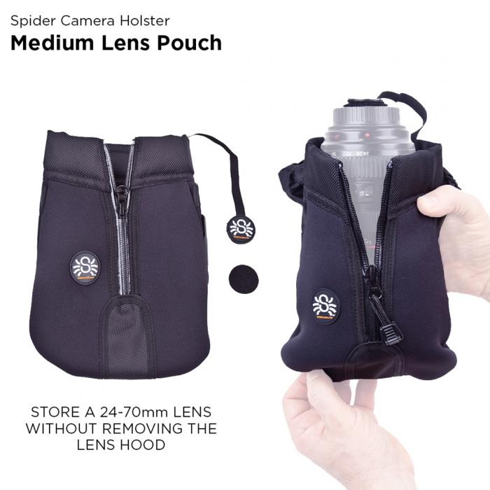 New products - Spider SpiderPro Medium Lens Pouch - quick order from manufacturer