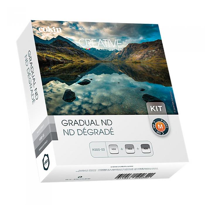 Square and Rectangular Filters - Cokin 3 Graduated ND Filters Kit H300-02 (M-Serie) - quick order from manufacturer