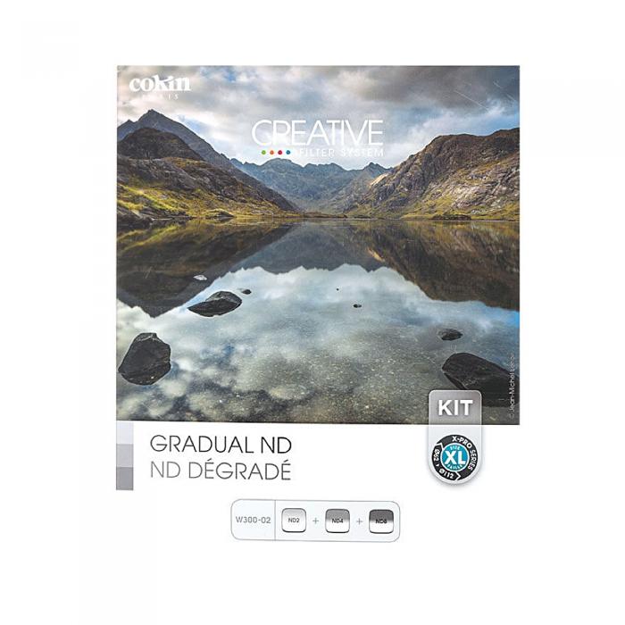 Square and Rectangular Filters - Cokin 3 Graduated ND Filters Kit W300-02 (XL-Serie) - quick order from manufacturer