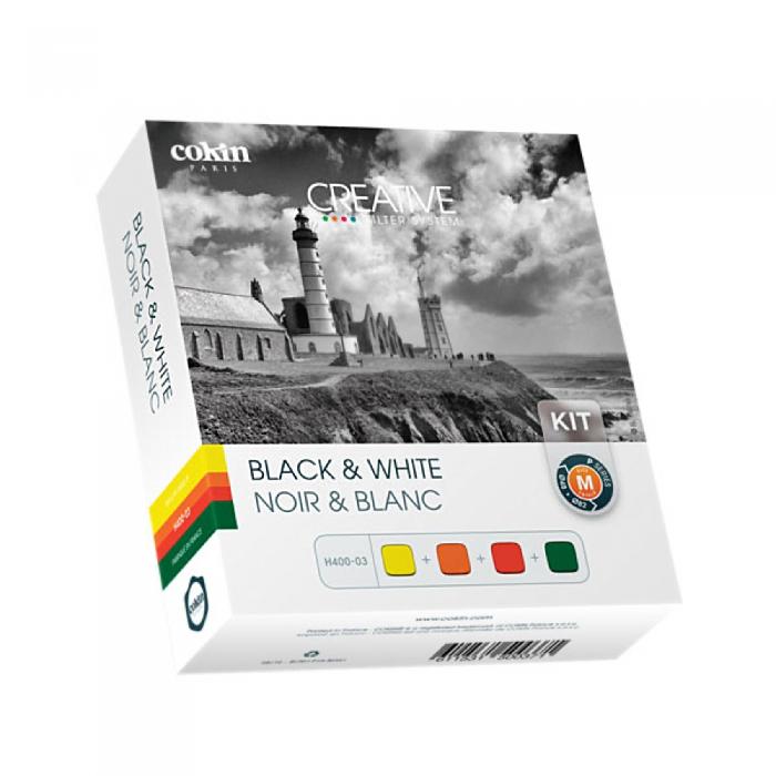 Квадратные фильтры - Cokin Black & White Filter Kit H400 03 (M Serie) - быстрый заказ от производителя