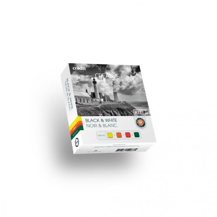 Kvadrātiskie filtri - Cokin Creative 4 Black & White Filter Kit U400-03 (L-Serie) - perc šodien veikalā un ar piegādi