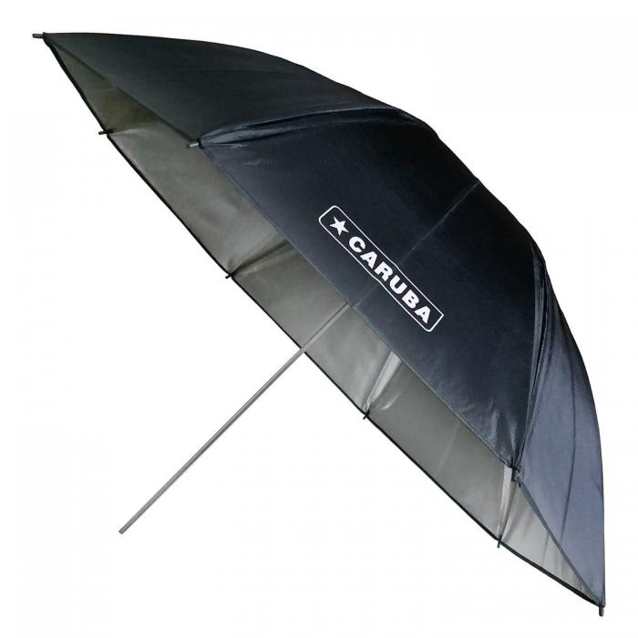 Зонты - Caruba Flash Umbrella Silver/Black 83cm - быстрый заказ от производителя