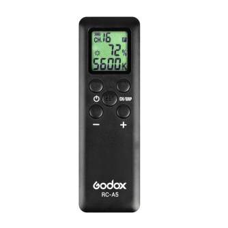 Piederumi kameru zibspuldzēm - Godox LED Light Remote Control RC-A5 - ātri pasūtīt no ražotāja