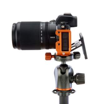 Аксессуары штативов - 3 Legged Thing Zayla Dedicated L Bracket Koper - for Nikon Z50 - PEAK DESIGN & ARCA Compatible - быстрый з
