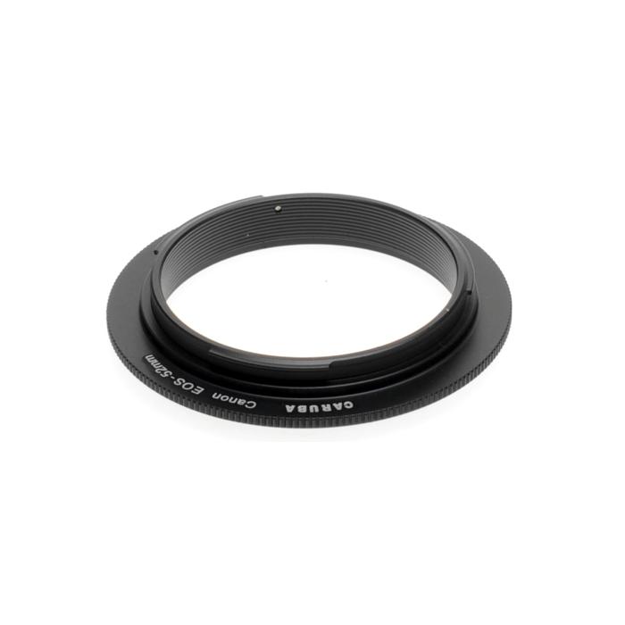 Objektīvu adapteri - Caruba Reverse Ring Canon EOS-52mm - ātri pasūtīt no ražotāja
