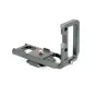 Аксессуары штативов - 3 Legged Thing Zayla Dedicated L Bracket Grijs - for Nikon Z50 - PEAK DESIGN & ARCA Compatible - быстрый з