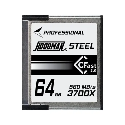 Hoodman CFast 64GB 2.0 3700X U3 4K HSCFAST64
