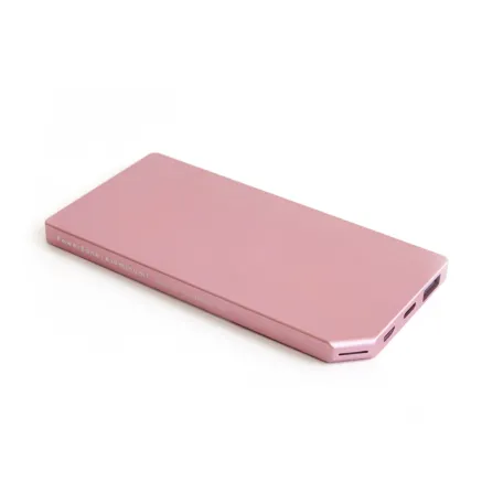 Allocacoc PowerBank Slim Aluminum 5000mAh Roze 10528PK/PWBK50