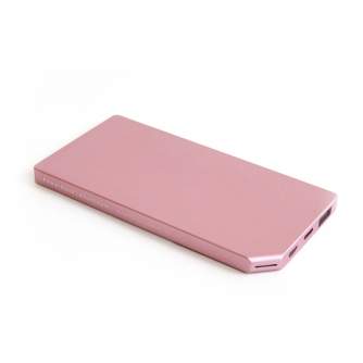 Portatīvie akumulatori - Allocacoc PowerBank Slim Alumīnija 5000mAh rozā krāsā - ātri pasūtīt no ražotāja