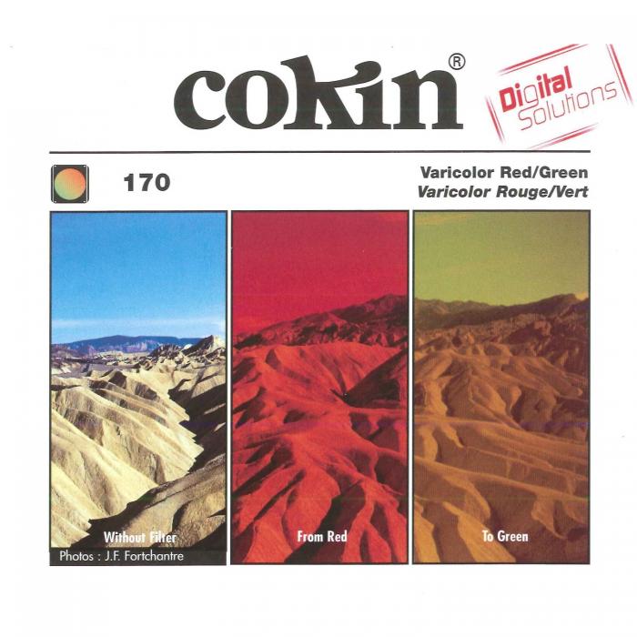 Square and Rectangular Filters - Cokin Filter A170 Varicolor Red/Green - quick order from manufacturer